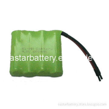 AAA 600mAh NiMH Rechargeable Battery Pack